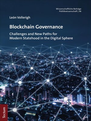 cover image of Blockchain Governance